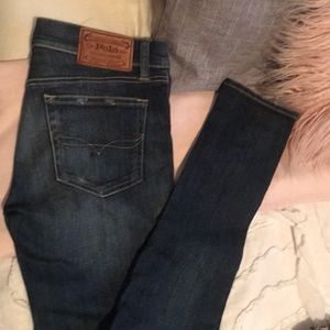 Polo-Tompkins high rise skinny jeans